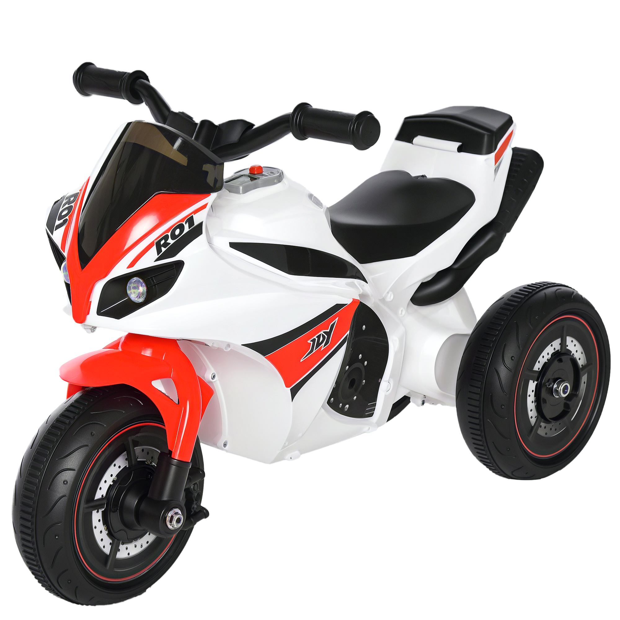 Children`s Ride-On Motorcycle with Music and