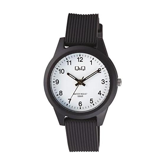 [CITIZEN QQ] Watch Analog Color Watch Waterproof Urethane Belt V01A-016VK Black