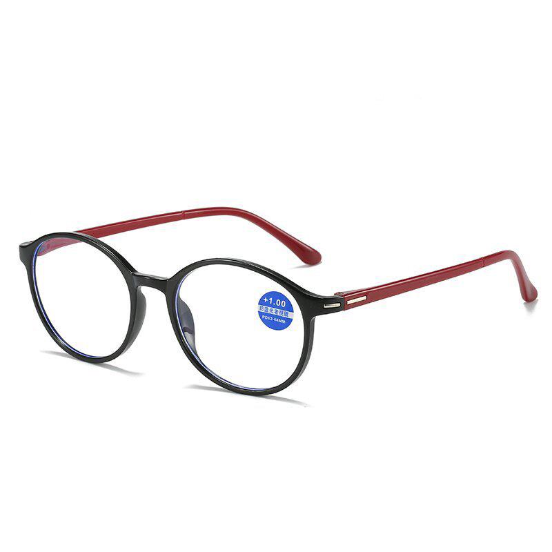 Reading Glasses Men Women Vintage Anti Blue Light Presbyopic Eyeglasses Round Full Frame Eyewear +1.0+1.5+2.0+2.5 +4.0