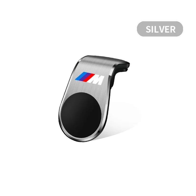 Car Magnetic L-shaped Car Dedicated GPS Phone Holder Emblem For BMW Performance F30 F10 E90 E46 X6 E60 E70 E36 X3 X5 X7 X2 E91