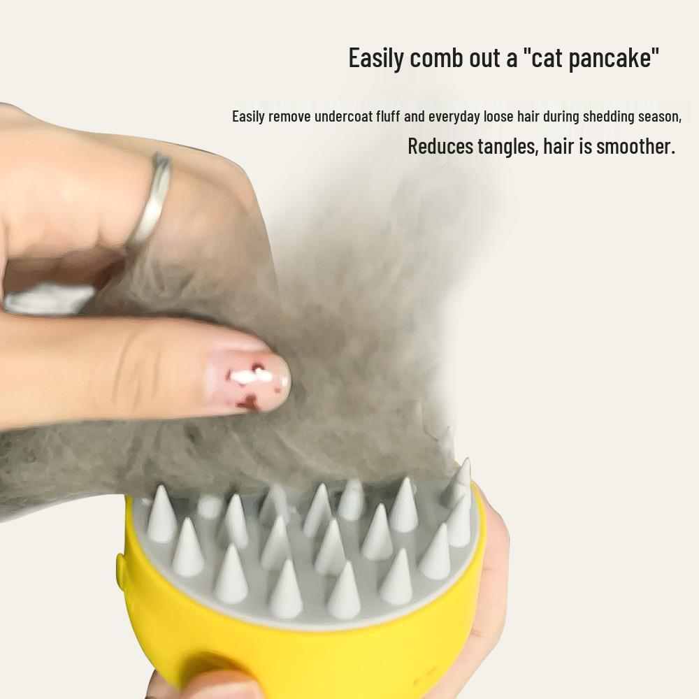Pet Spray Massage Comb: Anti-Shedding & Bath Brush for Cats and Dogs