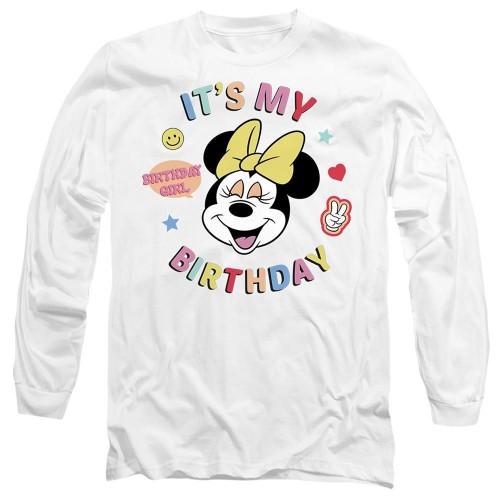 Disney Unisex Adult It´s My Birthday Minnie Mouse T-Shirt