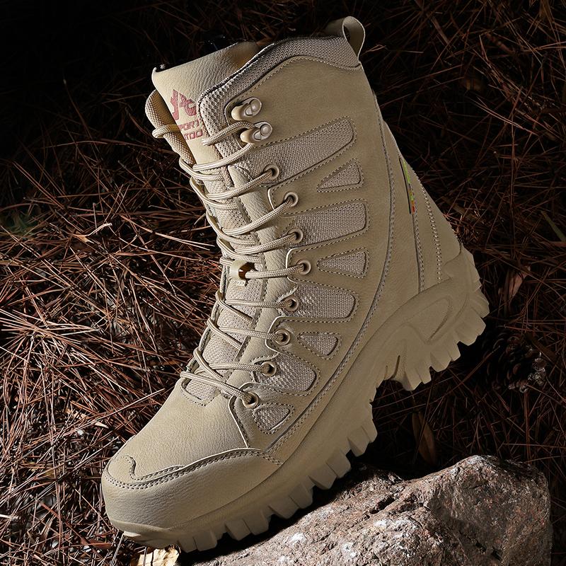 Winter Boots High Top Large Size Outdoor Field Training Boots 39-47