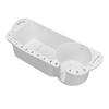 Yacht Functional Storage Boxes Convenient Multifunctional Fishing Tackle Versatile Tool Organizer for Boats White