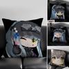 Vedio G-Game G-Girls F-Frontline Pillow Case Anti-dustmite Invisible Zipper Sofa Bed