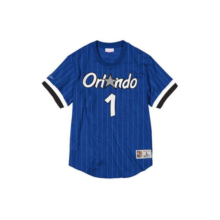 Mitchell & Ness T Shirt Men's Dark Blue NNMPSC19040-OMAROYA94PHA