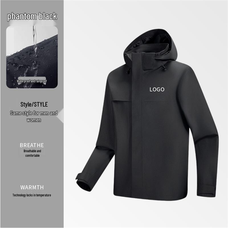 NIO Premium Fleece-Lined Shell Jacket with Custom Logo - Warm Workwear Outerwear for 4S Shop, Autumn.
