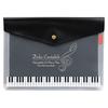 Sheet Music Piano A4 Gusseted Music Case Musical Notes