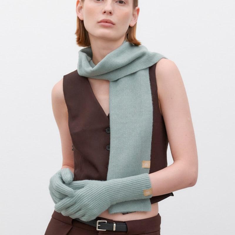 

комплект премиальных варежек-муфт halden (M024_светло-зеленый) light green