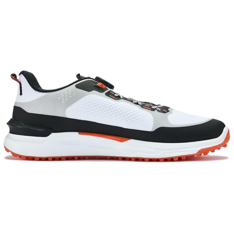 Puma Ignite Elevate 2 Disc Comfortable Versatile Lightweight Support Golf Shoes Men sneaker Black White 312546-01