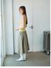 Spring Casual Tencel Linen Rib Knit Tank Top - Women’s Versatile Solid Color