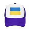 Ukraine Flag Mesh Sun Hats  Couple Design Trucker Hat Spring Yk Cute Outdoor Sport Baseball Cap