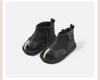 Autumn/Winter Martin Boots: Velvet-Enhanced Infant First Steps, Leather Short Boots for Boys & Girls