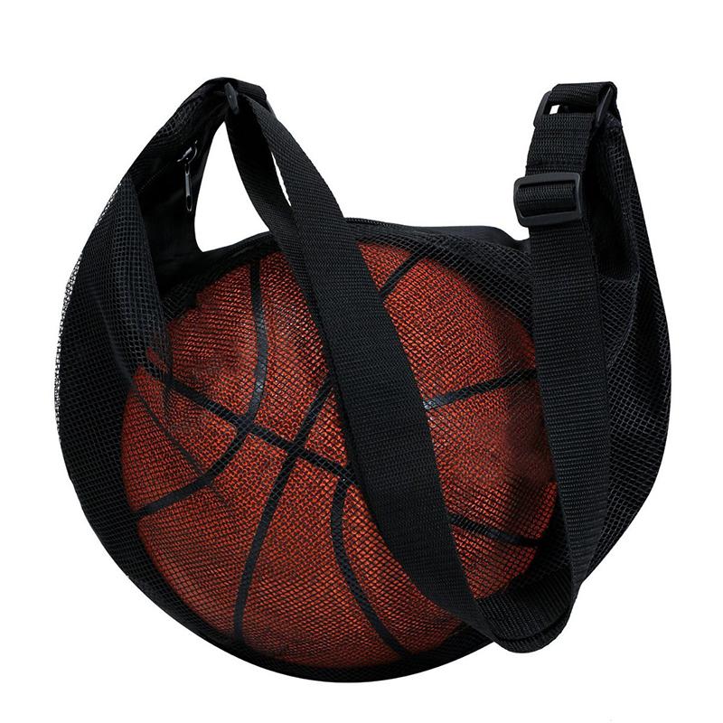 1 stk Bærbar snøring Basketball Ryggsekk Nettpose Fotball Fotball Volleyball Ball Oppbevaringsposer Utendørssport Reise
