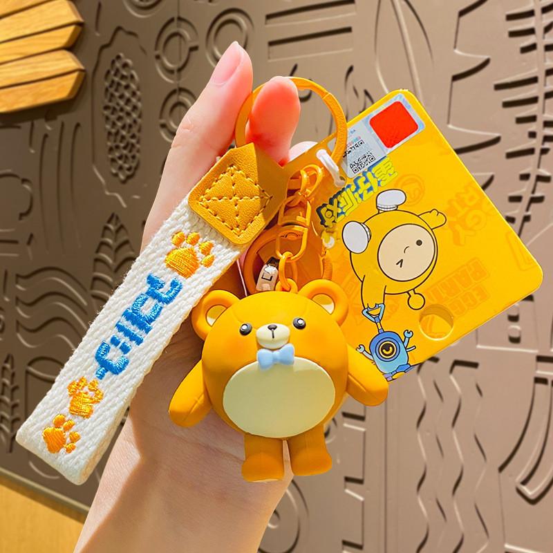 

Silicone Keychain Bear Adorable Gift For Christmas Valentines And Day Mothers Zai Bear