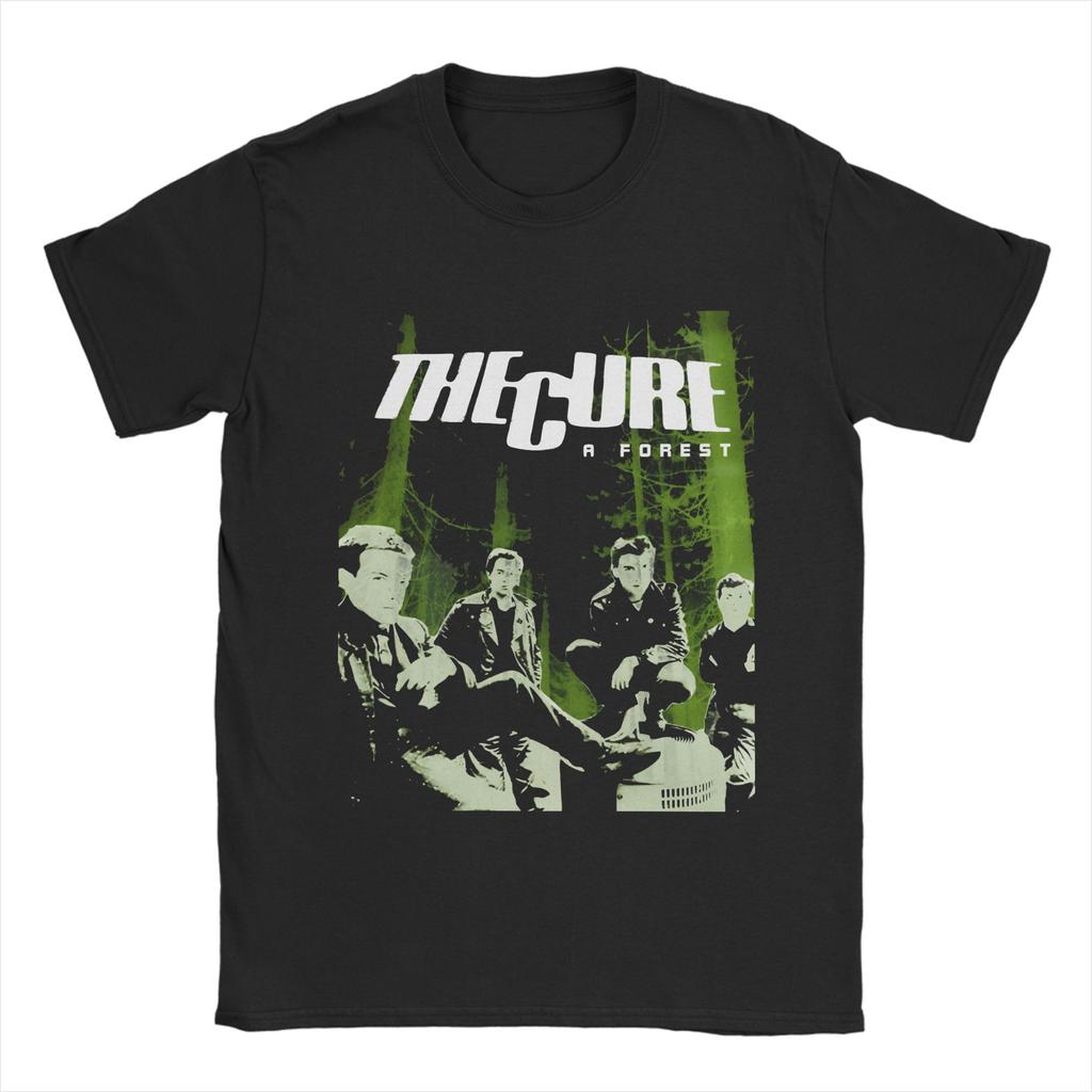 Leisure 1992 Wish Tour Music Rock Band T-Shirt Men's Women Short Sleeve The Cures Crewneck Summer Top
