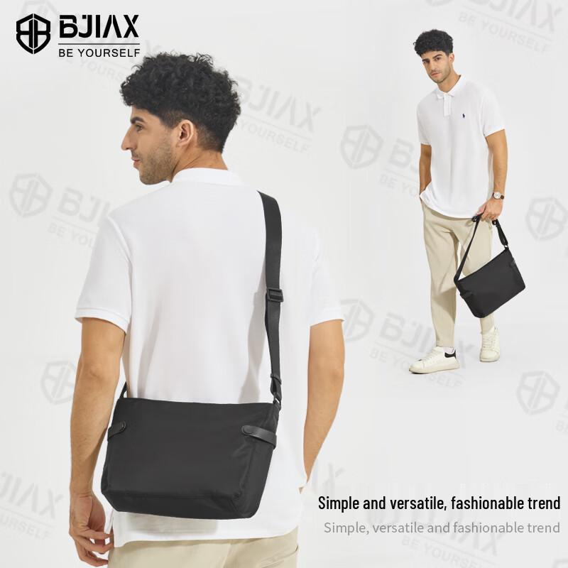 BJIAX Men's Casual Multi-functional Crossbody Bag