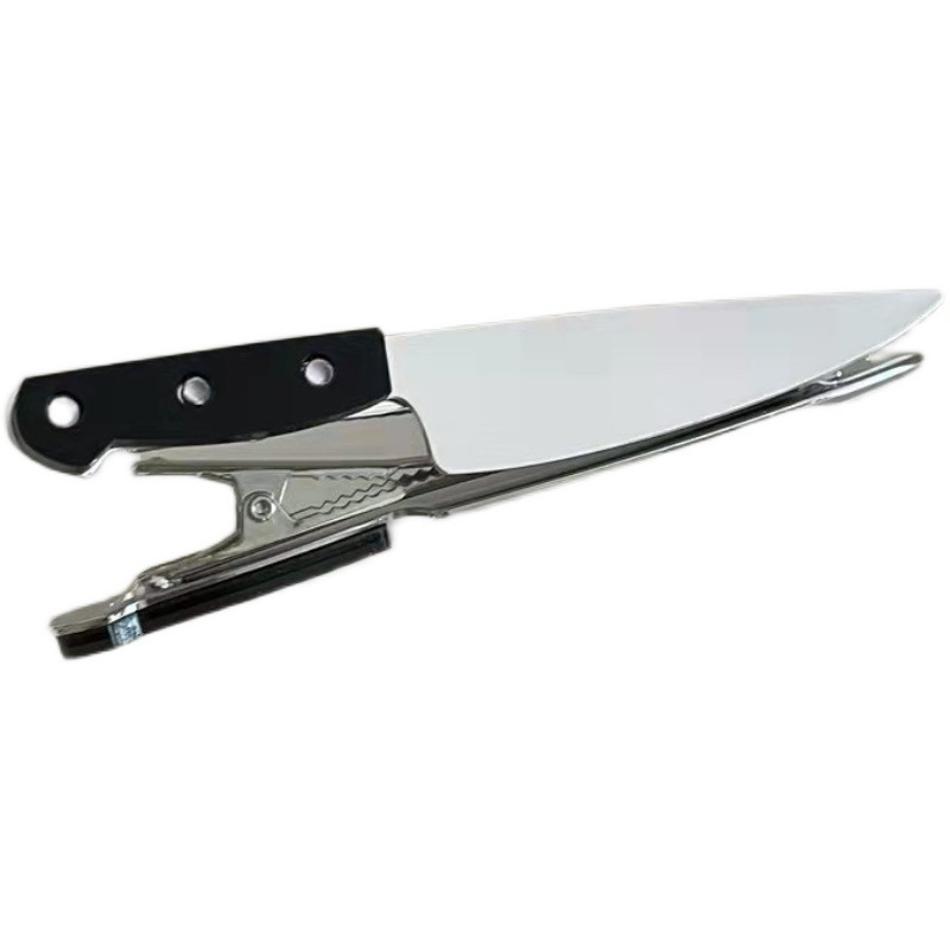 1 Pcs Women Side Bangs Hairpin Chef Knife Hair Clip Festival Hair Accessories Gothic Emulation Knife Hair Clips