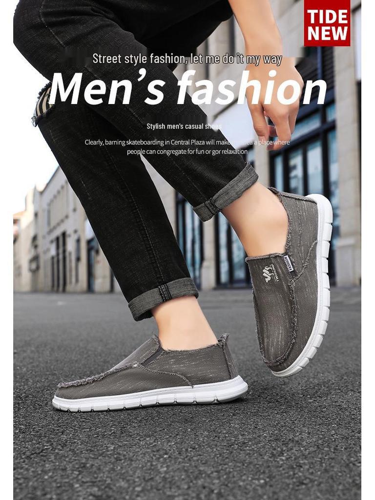 Men's Casual Flyknit Shoes - Plus Size Breathable Mesh with Soft Sole for Comfort