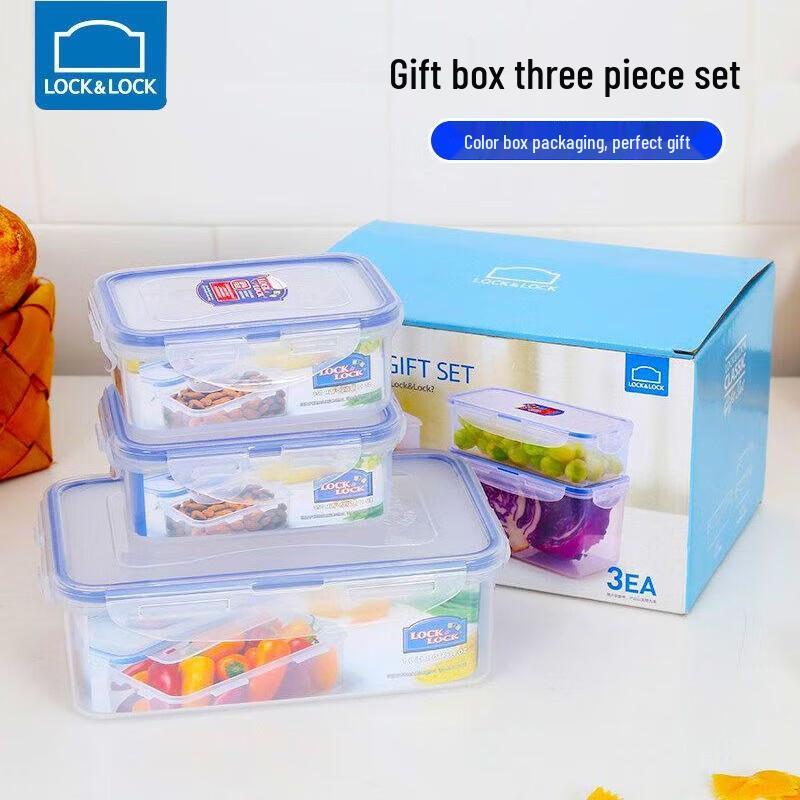 

LOCK&LOCK Borosilicate Glass Food Storage Container Set