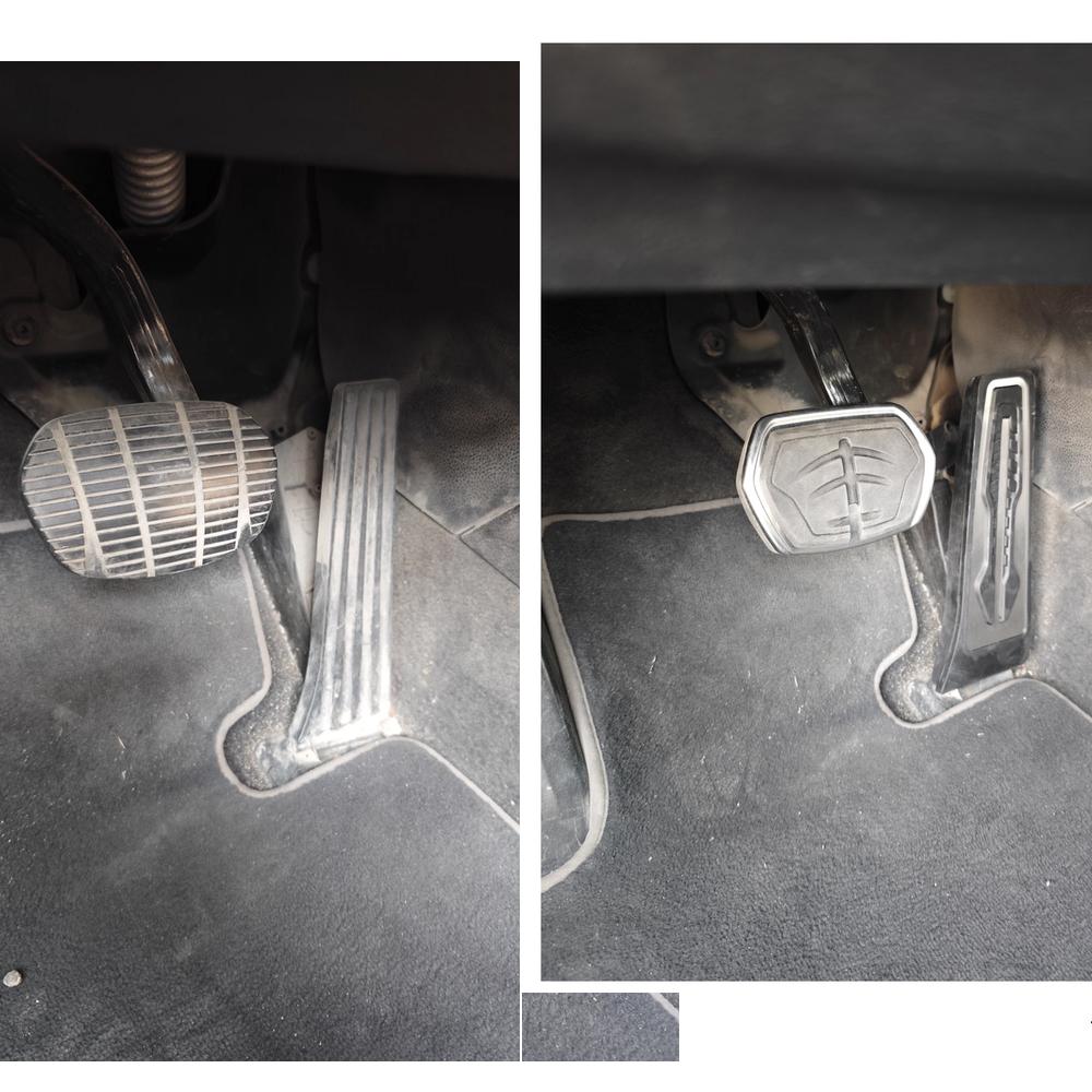 Car Gas Brake Pedal for BMW 2 Series GT F45 F46 U06 220i 2014~2024 Stainless Steel Anti-Slip Footrest Pedals Cover Accessories