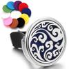 Tree Of Life Insert Car Aromatherapy Gasket Stainless Steel Car Air Outlet Essential Oil Diffuser Fashion Perfume Locket Jewelry