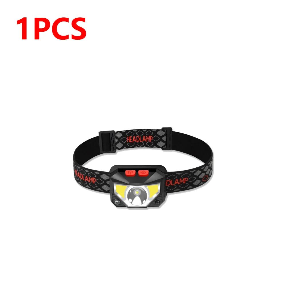 

Мощный головной убор, фонарь с датчиком движения, высокая яркость, 500 лм, портативный светодиодный налобный фонарь для рыбалки на открытом воздухе, кемпинга, пешего туризма