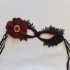 Halloween-Kostümmaske Gothic-Punk-Stil Maske Party Tanz Spitze Dekoration Requisiten Frauen und Mädchen Cosplay Gesichtsdekoration