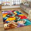 Tappeto Moquette 3D Cartone Animato UFO Robot Grendizer Anime per Camera da Letto Soggiorno Decorazione Casa Divano, Tappetino da Gioco Grande Decorativo per Bambini