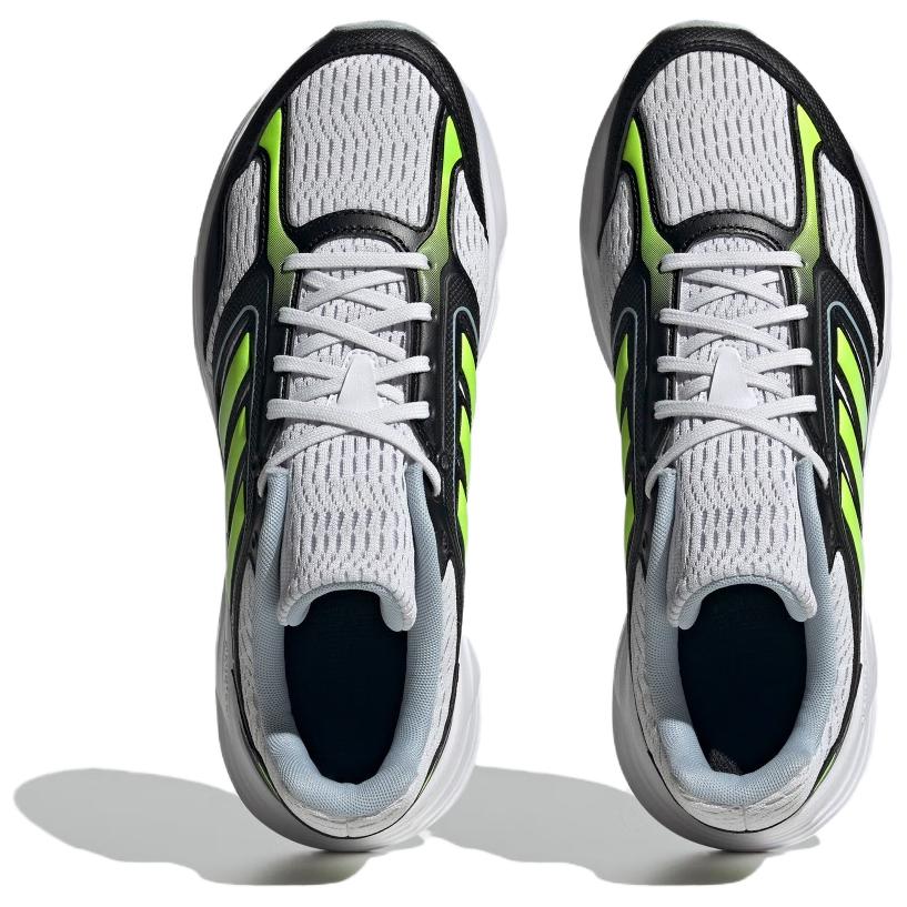 Adidas Galaxy Star M Sports Shock Absorption Durable Low-Top Running Shoes Men Sneakers Gray Green IG0761