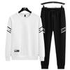 Spring and Autumn Men's Casual Sweater Set, Round Neck Hoodie Pants, Men's Sports Two-piece Set
