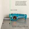 5Mx25mm Laser Distance Meter 3-in-1 Digital Laser Rangefinder  Installation engineering