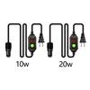 Aquarium Tank Heater Submersible Thermostat Heat Rod Heating Lamp Adjustable Temperature for Turtle Betta Pet Feeder