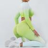 Seamless Gradient Yoga Outfit Set
