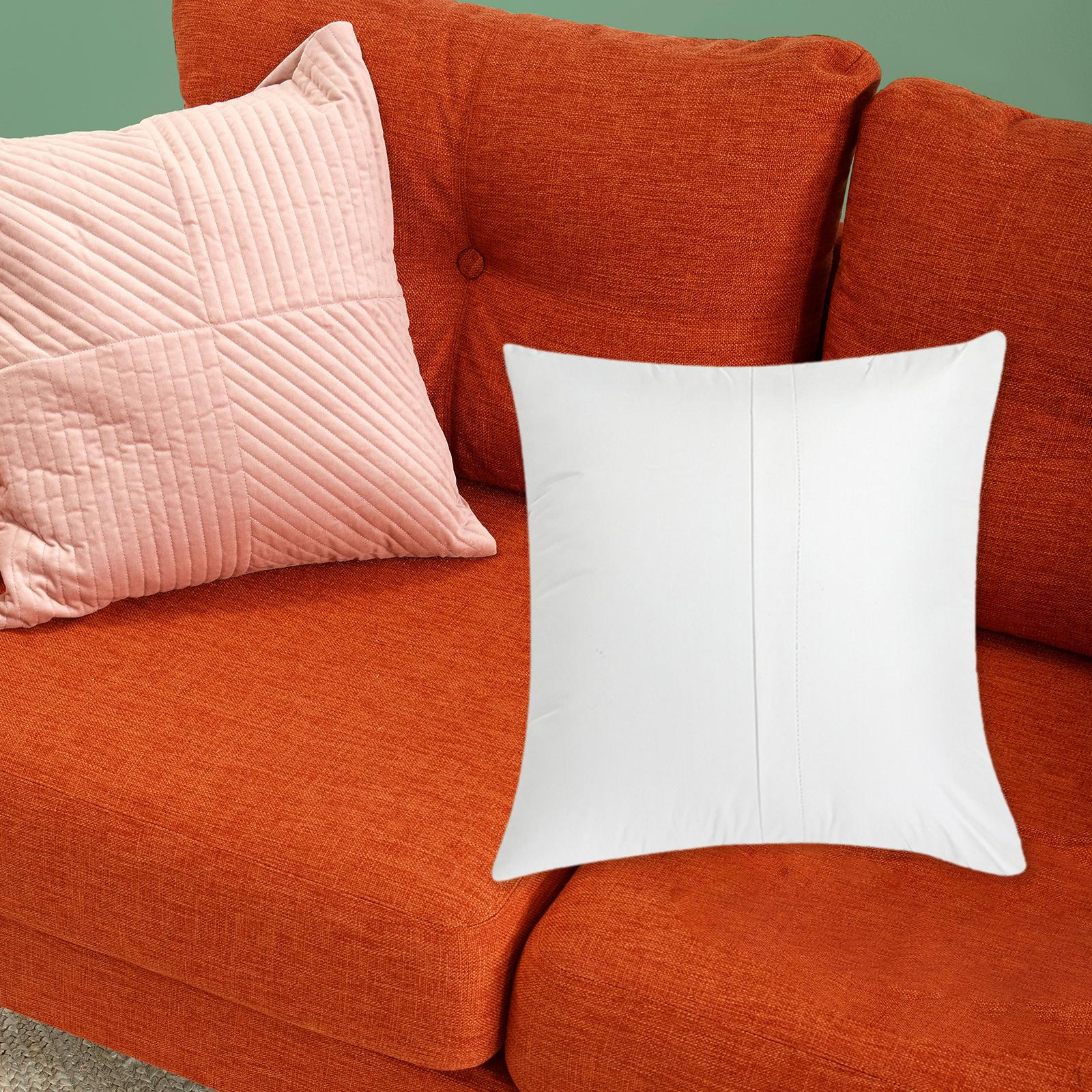 2 шт. Декоративные уличные подушки Водонепроницаемые наволочки для диванных подушек Квадратные наволочки Подушка white