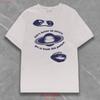 Lifes Better On Saturn T Shirt Outer Space Design Retro Japanese Style Y2k Streetwear Vintage Aesthetic Vintage Homme