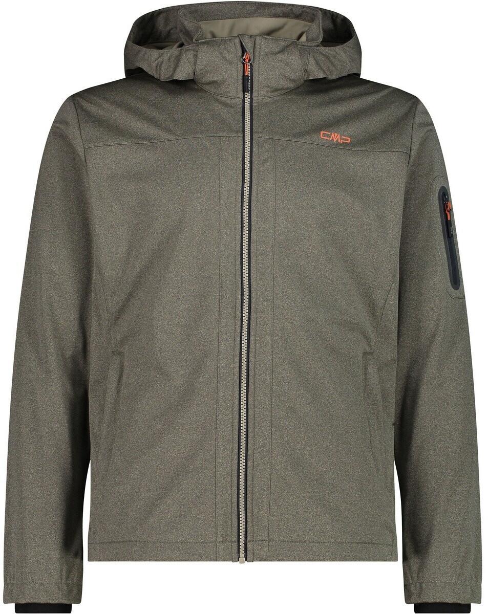 

Куртка CMP Light Softshell Jacket with Detachable Hood (39A5027M) sage mel. 58