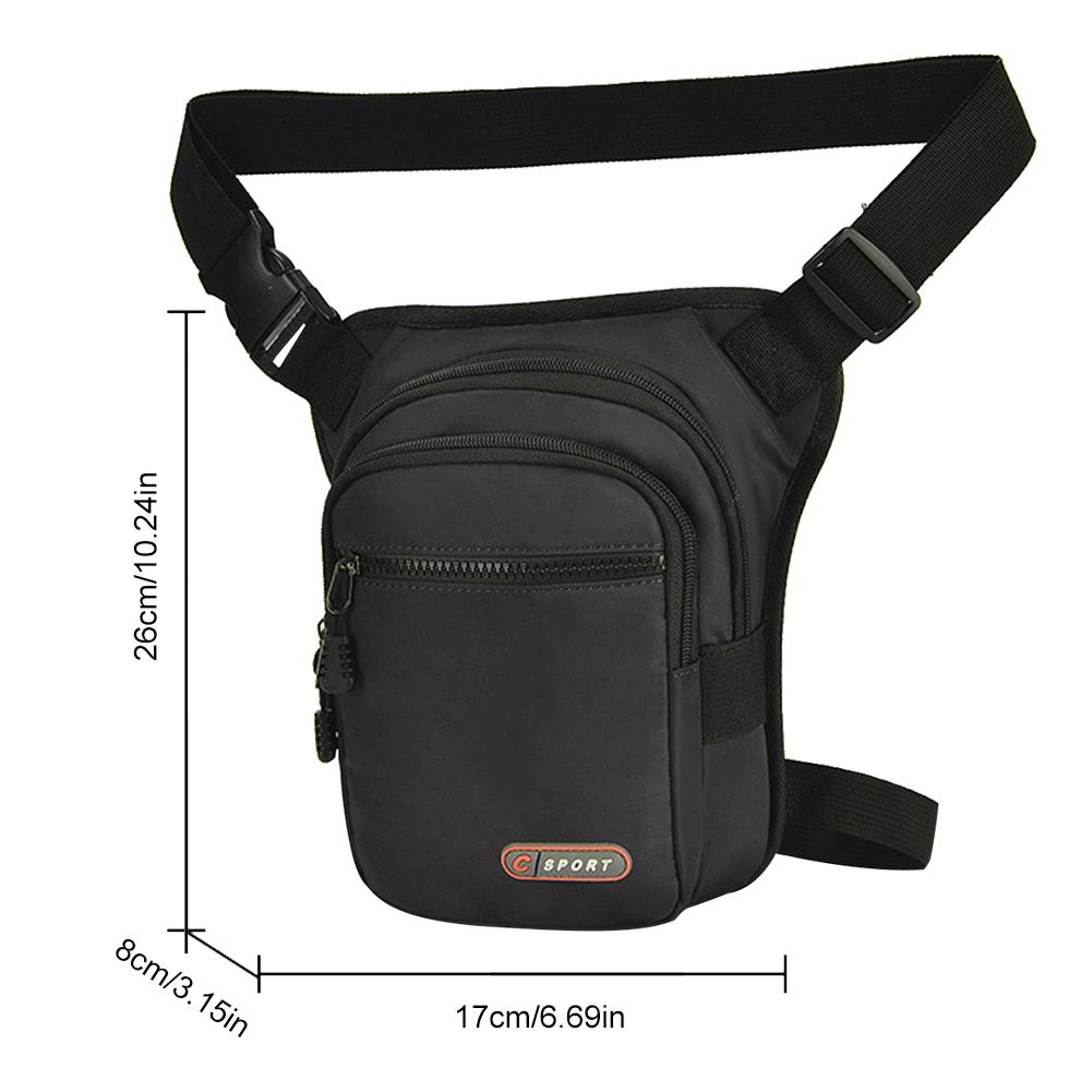 

Motorcycle Leg Side Bag Multifunction Motorbike Waist Leg Bag Men Women Hip Bum Pack Fashion Casual Chest Bag Sports Fanny Pack