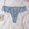 Women's Loose Casual Hollow Ice Silk Underwear, Low Waist Thong Low Waist Thong Thong