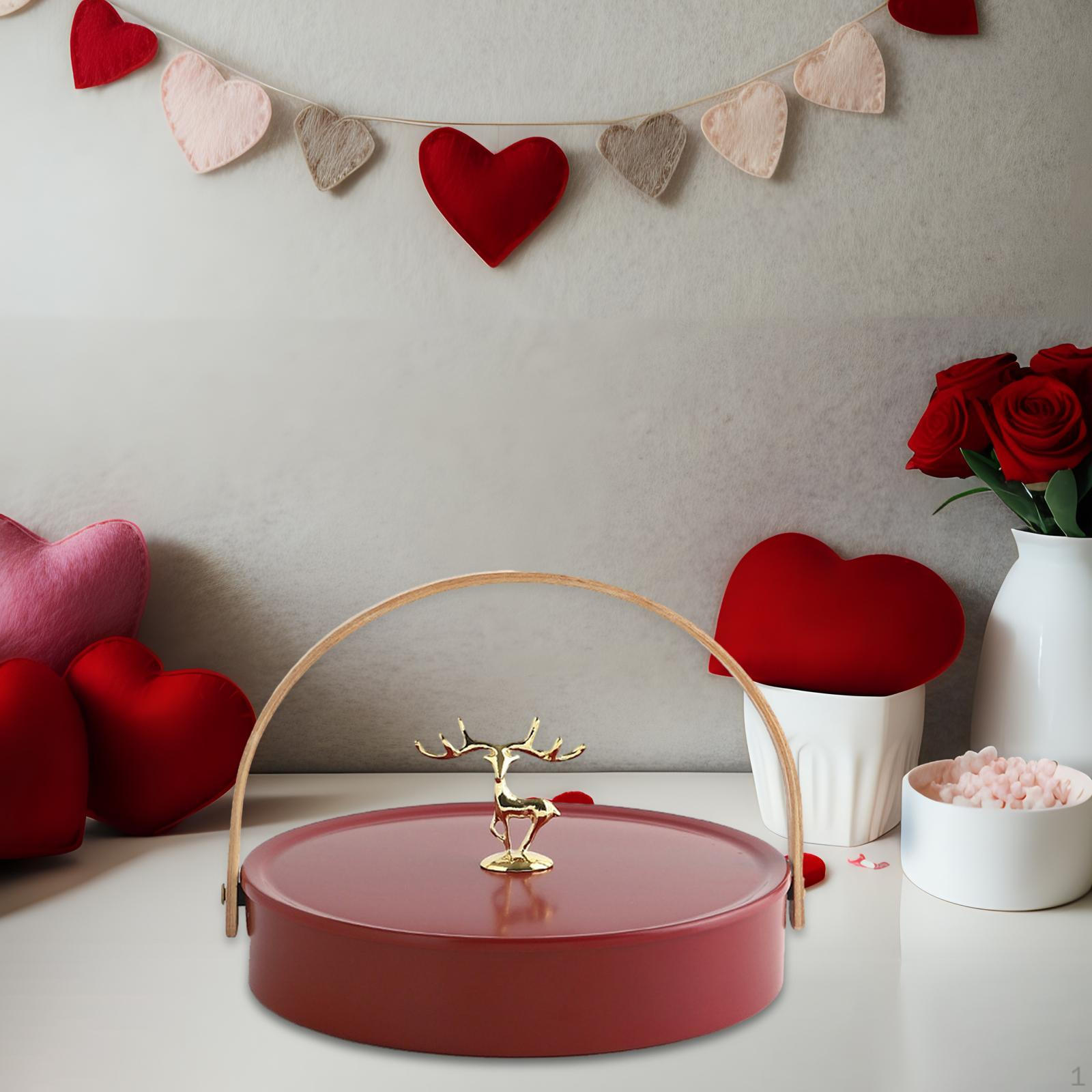 

Блюдо из сушеных орехов, сервировочный поднос, декоративная закуска с крышкой для мероприятий, новоселья Style A