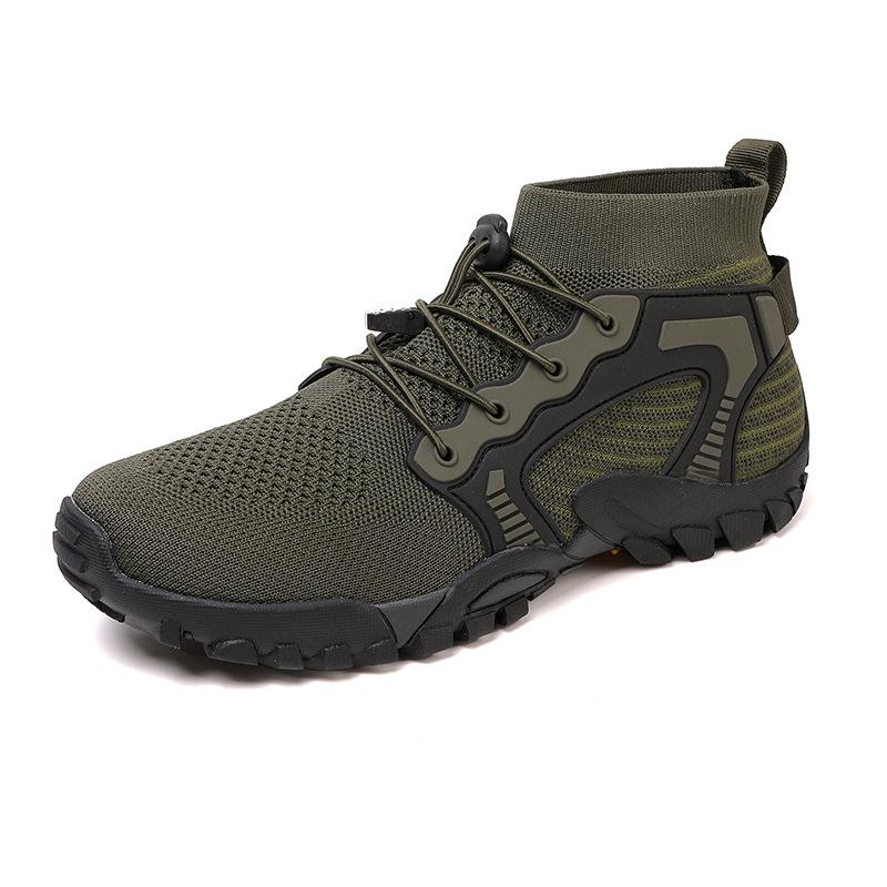 New men's and women's non-slip tooling sneakers, wading off-road cycling shoes, large size outdoor hiking shoes