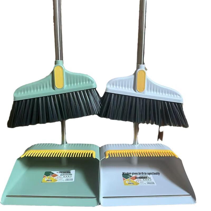 SWIFTFIRE Comb Teeth Windproof Broom & Dustpan Set