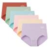Pure Cotton High-Waisted Belly Briefs, Women'S High-Waisted Belly Briefs, Graphite Antibacterial Underwear