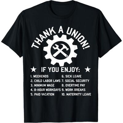 Danke einer Gewerkschaft - Gewerkschaft, Gewerkschaft Stark, Gewerkschaftsschläger T-Shirt