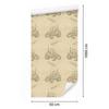 Tractors wallpaper for living room and bedroom 50x1000