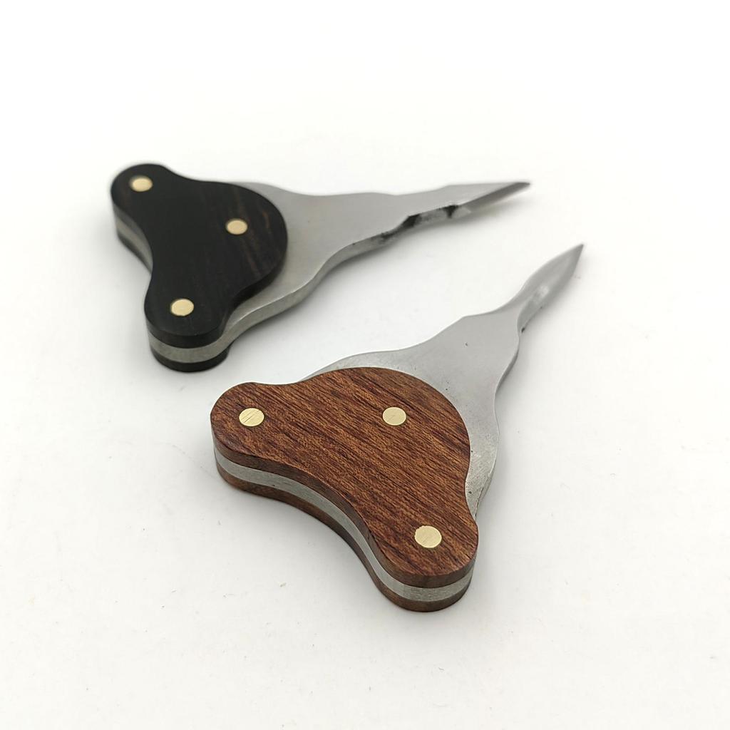 Ebony Red Wood Handle Tea Needle Opener