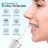 SCSYV Water Flosser,Water Flosser Cordless,Portable Dental Flossers with 4 Modes 5 Tips,Dental Care,Waterproof Oral Irrigator Rechargeable Powerful Te