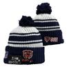 49er Team 2025 Autumn/Winter Wool Pom-Pom Knit Hat - Warm Embroidered Couple Style