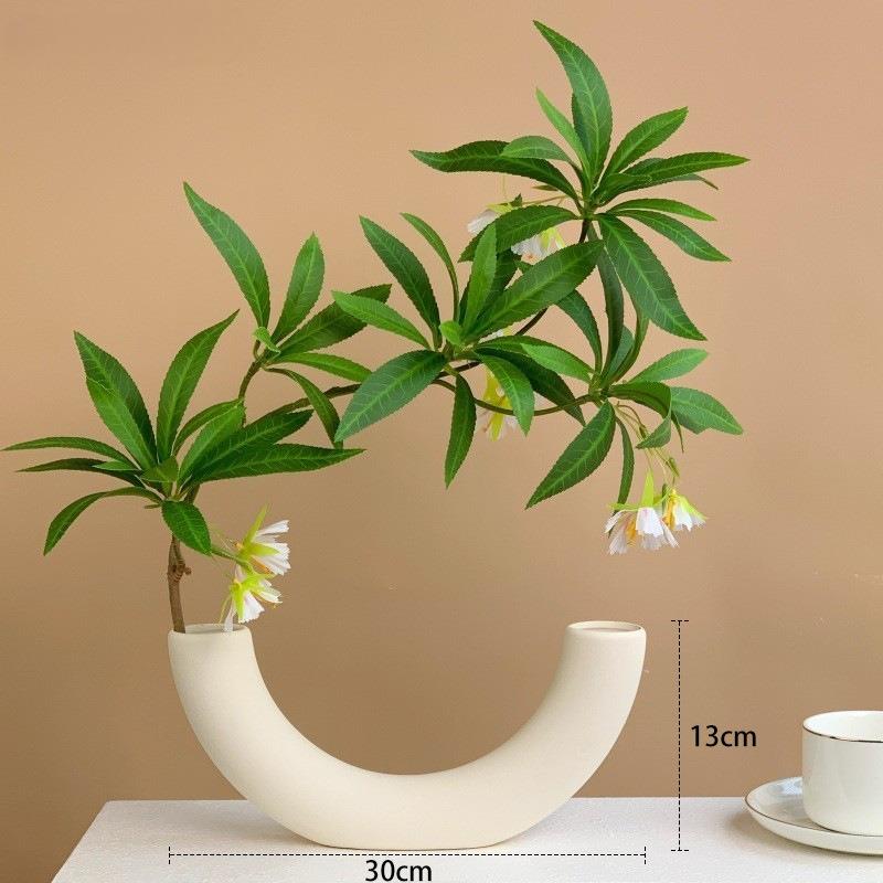 1PC Water Stone Banyan Eucalyptus Hotel Home Wedding Decoration Flower Arrangement Green Plant