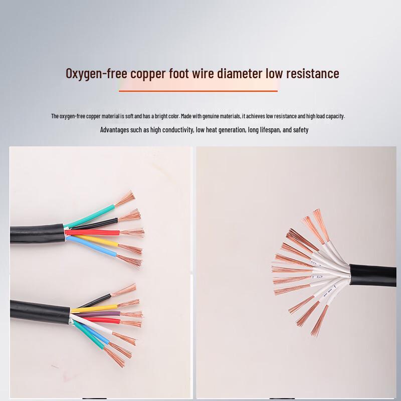 Kezhou Pure Copper RVV Multi-core Control Cable